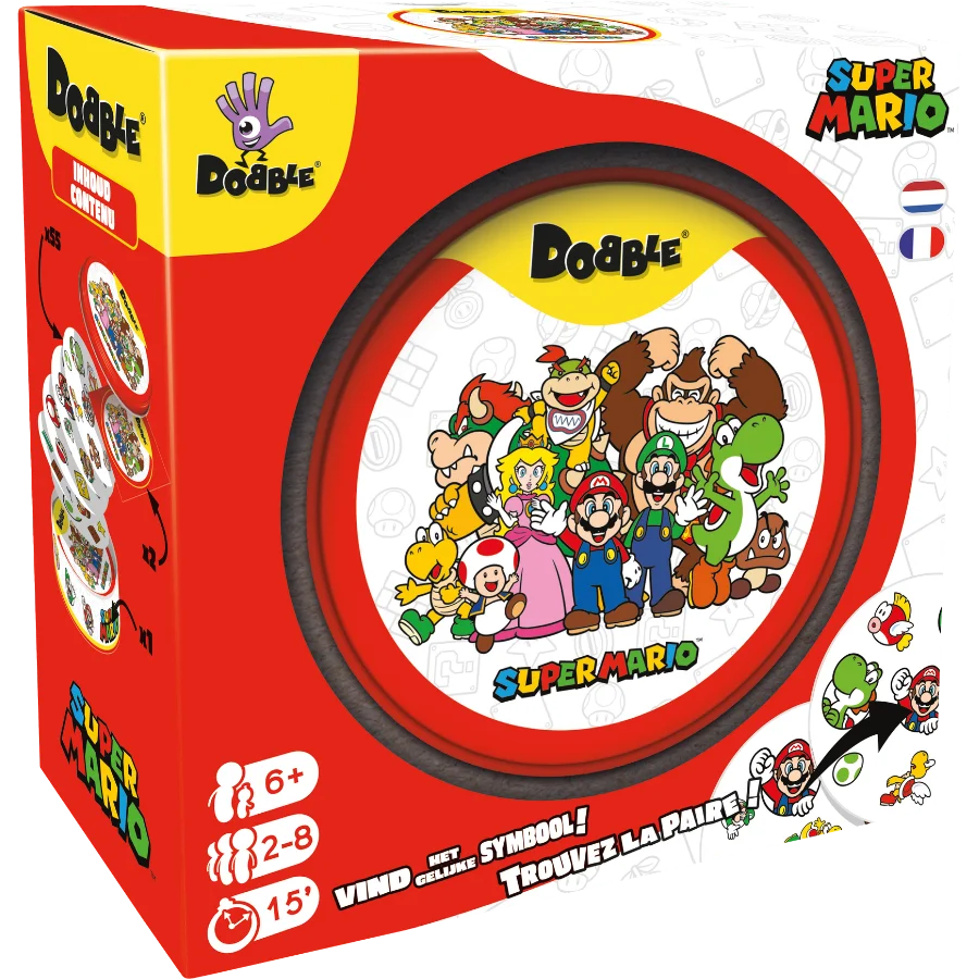 Dobble Super Mario - Boîte du jeu